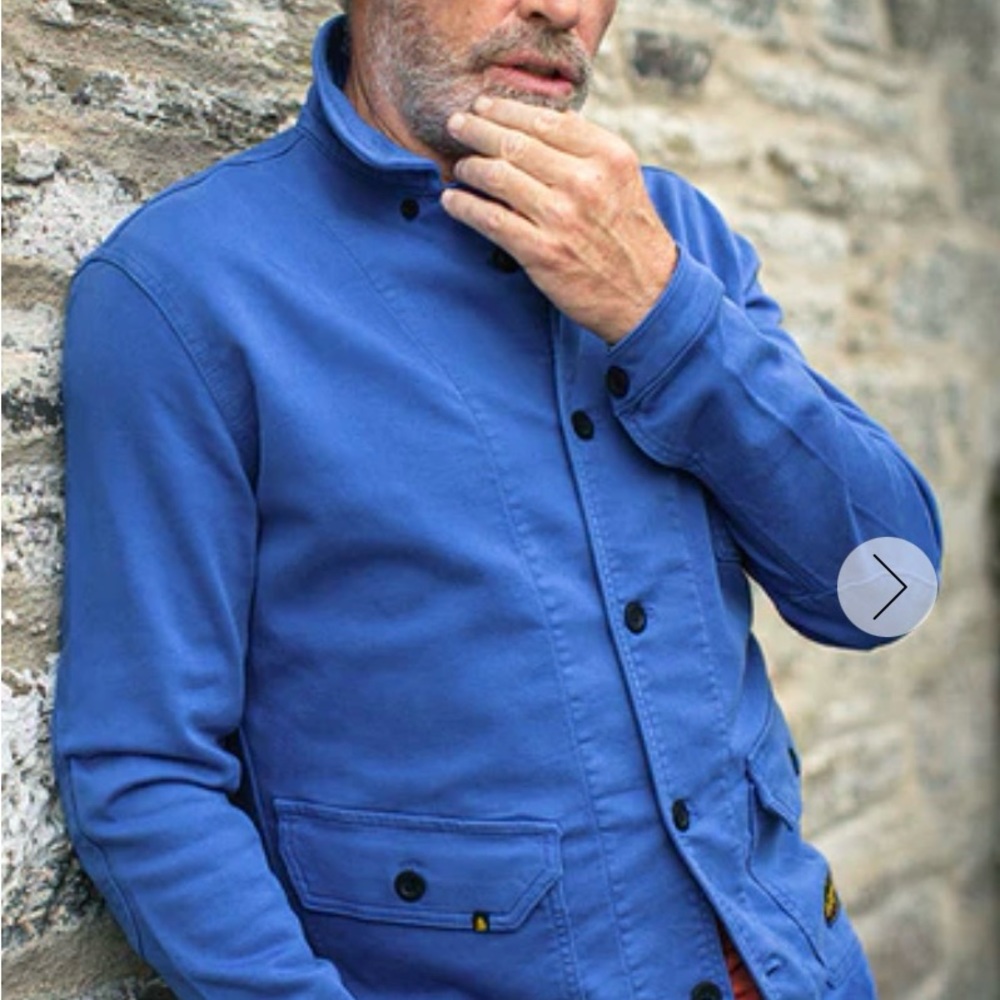 &SONS Carver Jacket French Blue